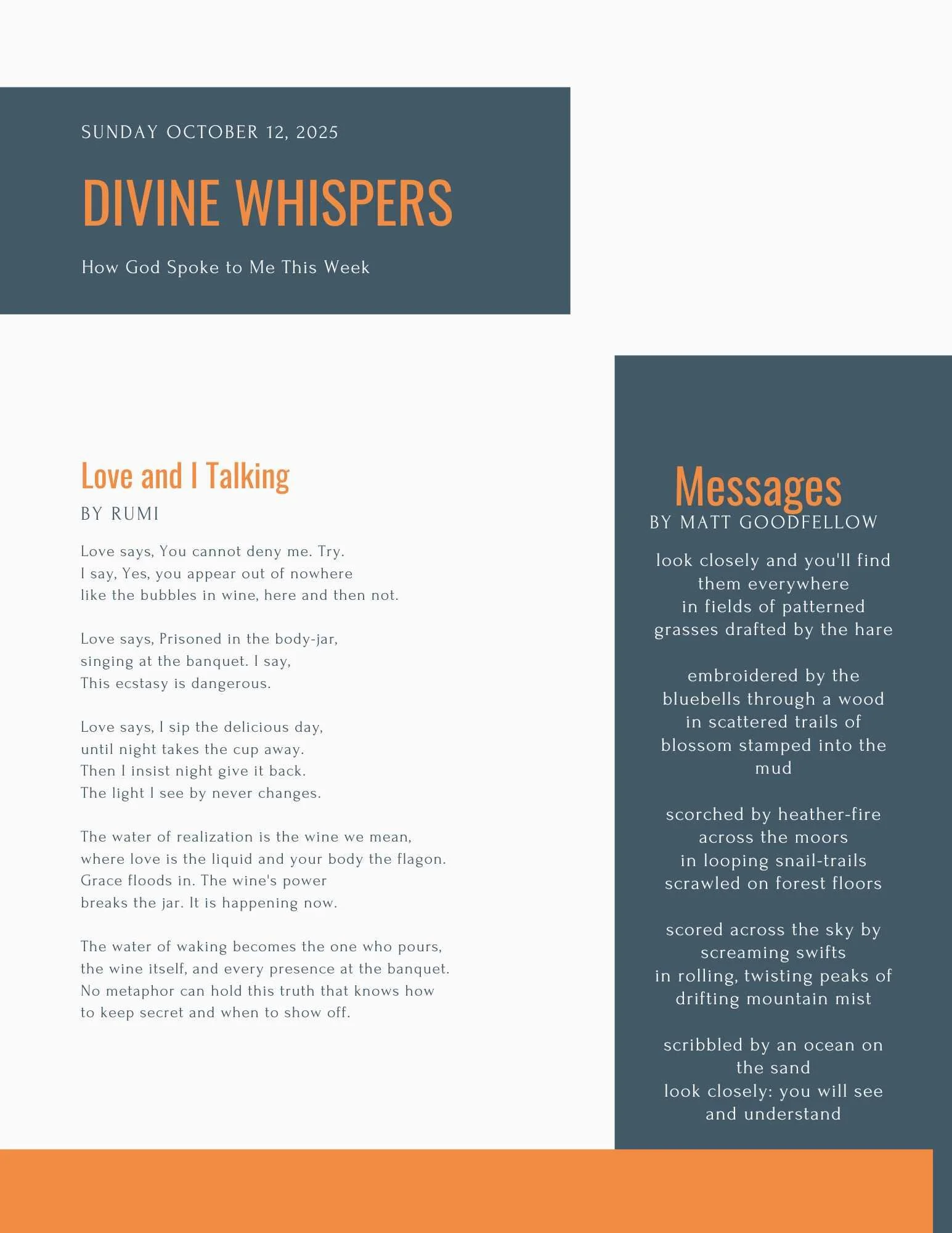 Sunday October 12, 2025 Page 1