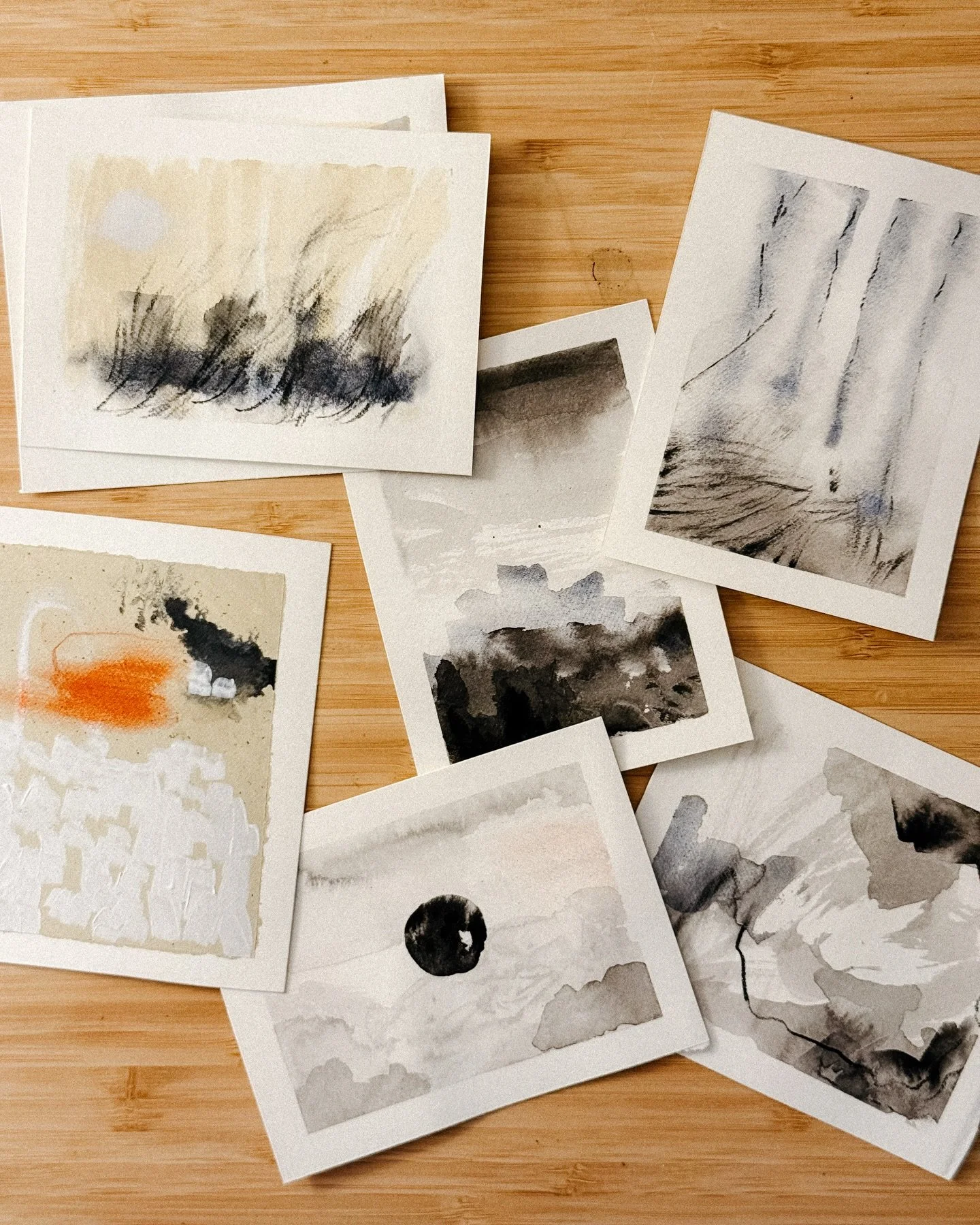 Moments from the last few weeks ❄️

1. My first time painting a grid of intuitive sketches, no expectations, just getting back in motion ✨

2. It snowed like we haven&rsquo;t seen in years 🤍 

3. We built a tea cabinet (and it&rsquo;s almost half em