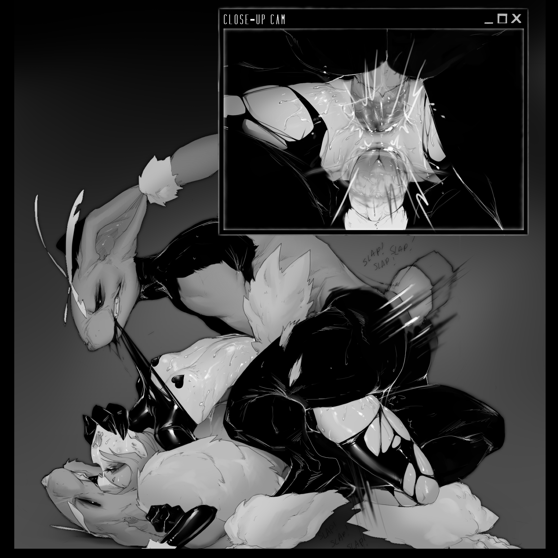 Like Rabbits pt. 1 [PRINT] [NSFW] [6"x6"]