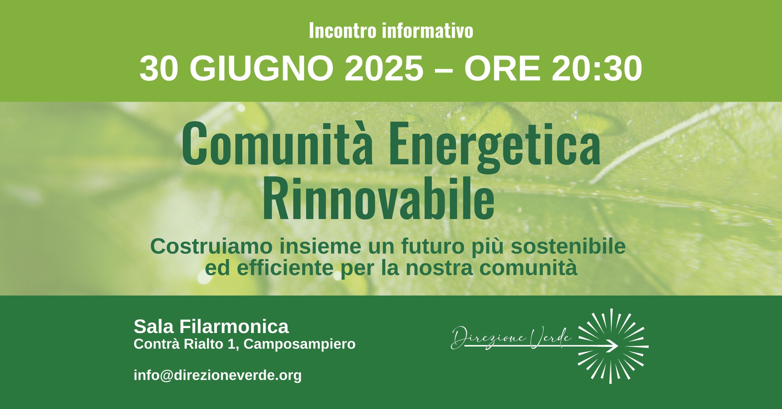 Primo incontro informativo