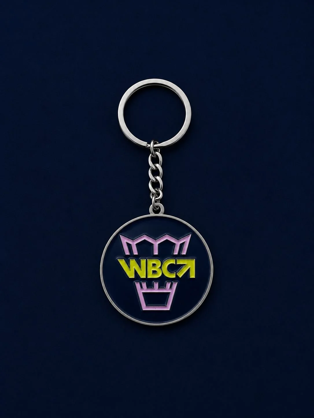 Round Logo Keychain