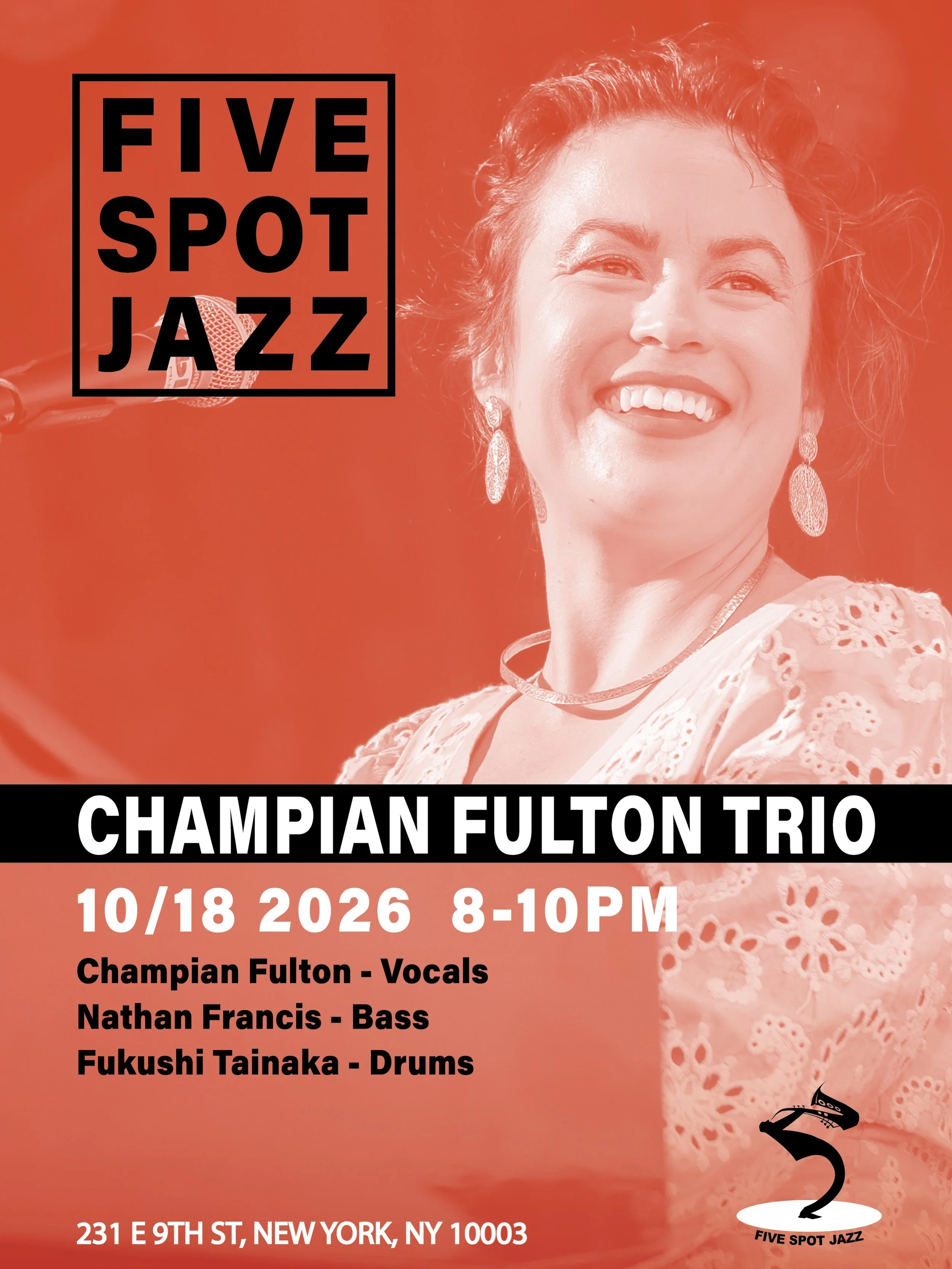 🎤 OCT 18 (SUN.)
[CHAMPIAN FULTON TRIO] @champianfulton 

🎼 Born in Norman, Oklahoma, Champian Fulton is an acclaimed jazz pianist and vocalist who has performed for more than 20 years. She has released 19 albums as a leader and performed in over 25
