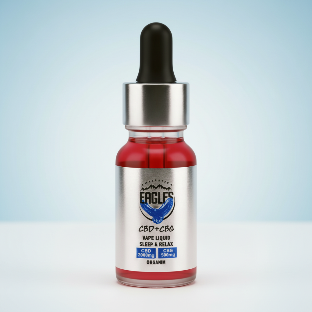 Eagles Majestic 10ML CBD 2000MG + CBG 500MG - Cherry Flavour