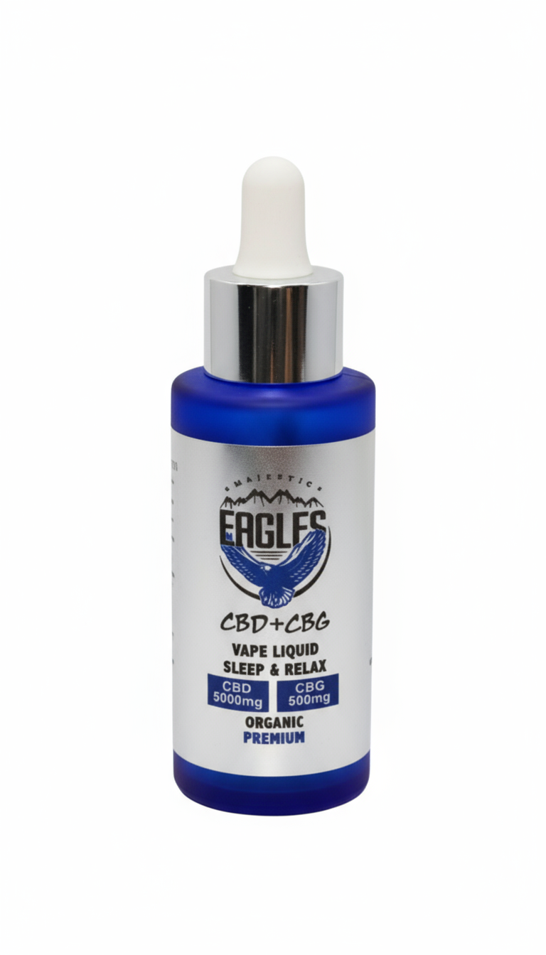Eagles Majestic 50ML CBD 10000MG + CBG 1000MG - Blueberries Flavour