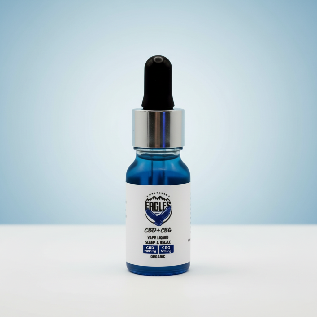 Eagles Majestic 10ML CBD 2000MG + CBG 500MG - Blueberries Flavour