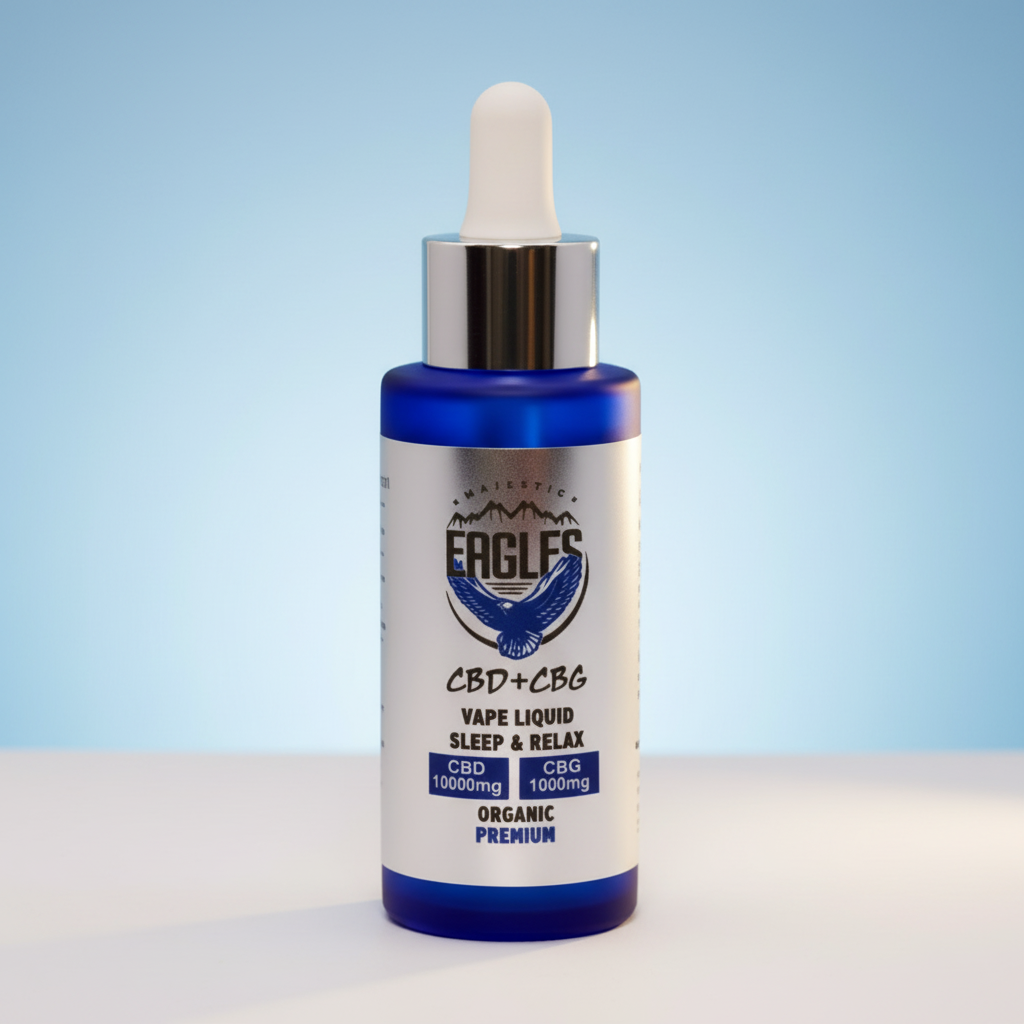Eagles Majestic 50ML CBD 10000MG + CBG 1000MG - Blueberries Flavour