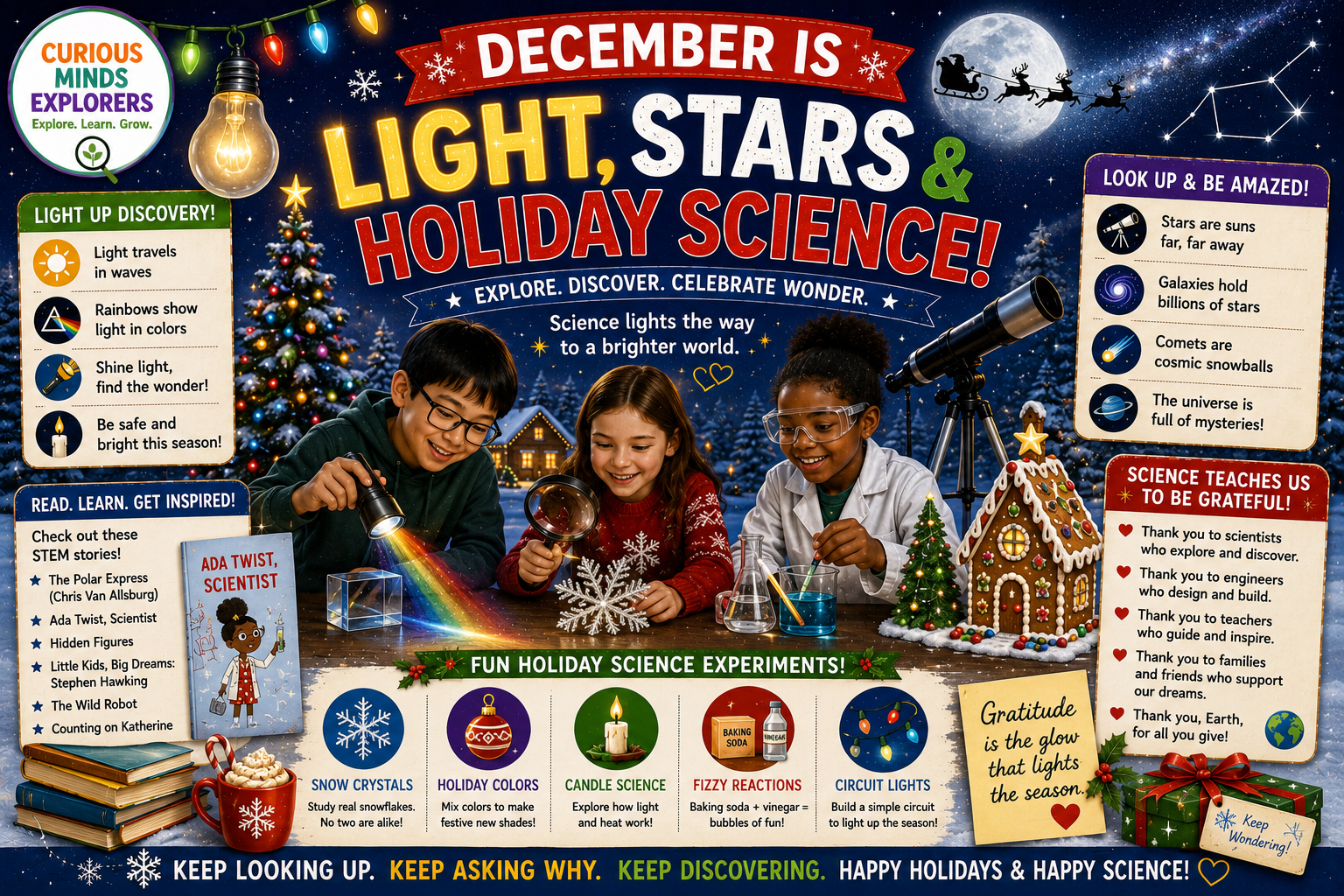 December: Light, Stars & Holiday Science