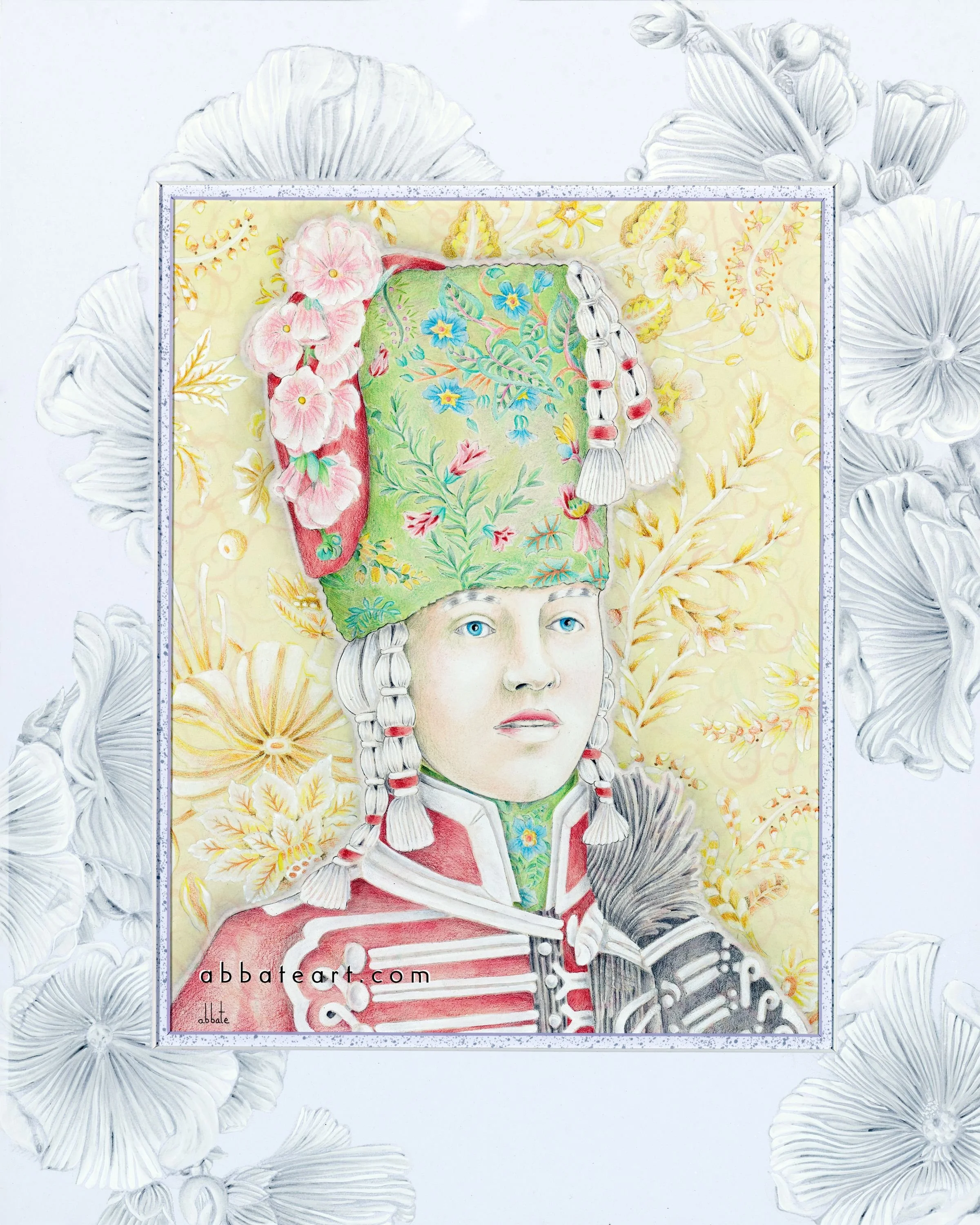 Hussar Lifeguard Bristly Hollyhock