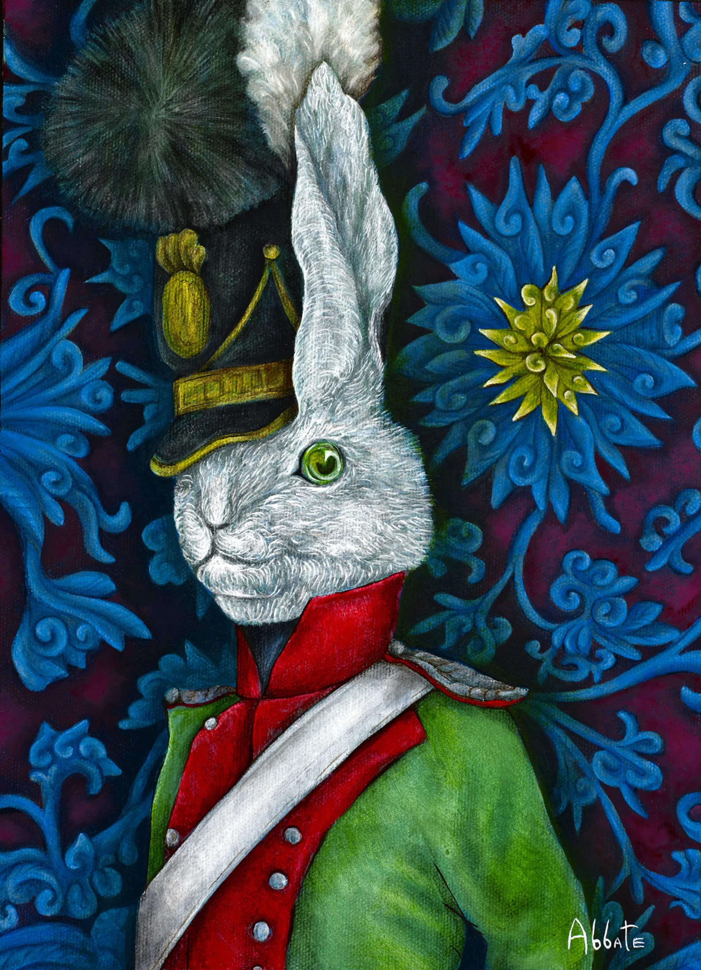 Napoleons Rabbit Army Sergeant Major Print.jpg