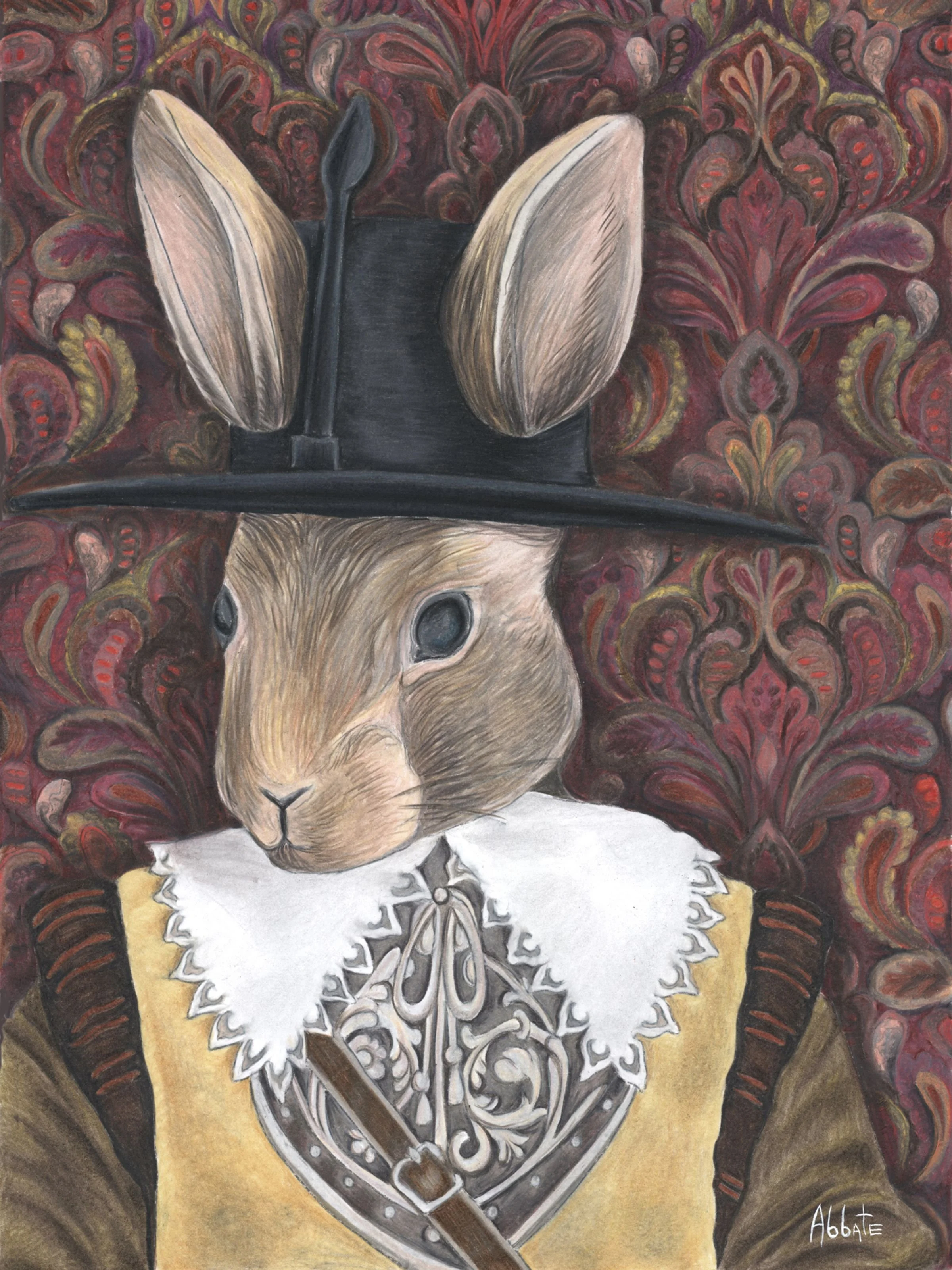 Rabbit Musketeers of the Guard - Monsieur Lazare Print.jpg