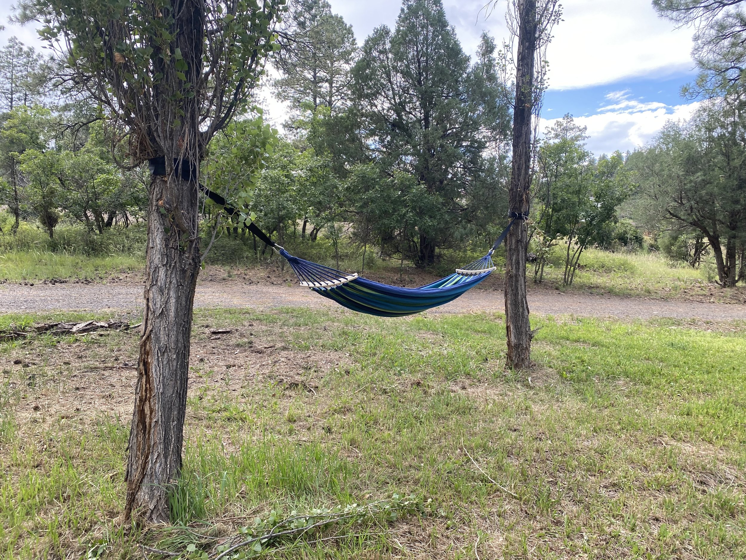 Hammock at Basecamp Pagosa.