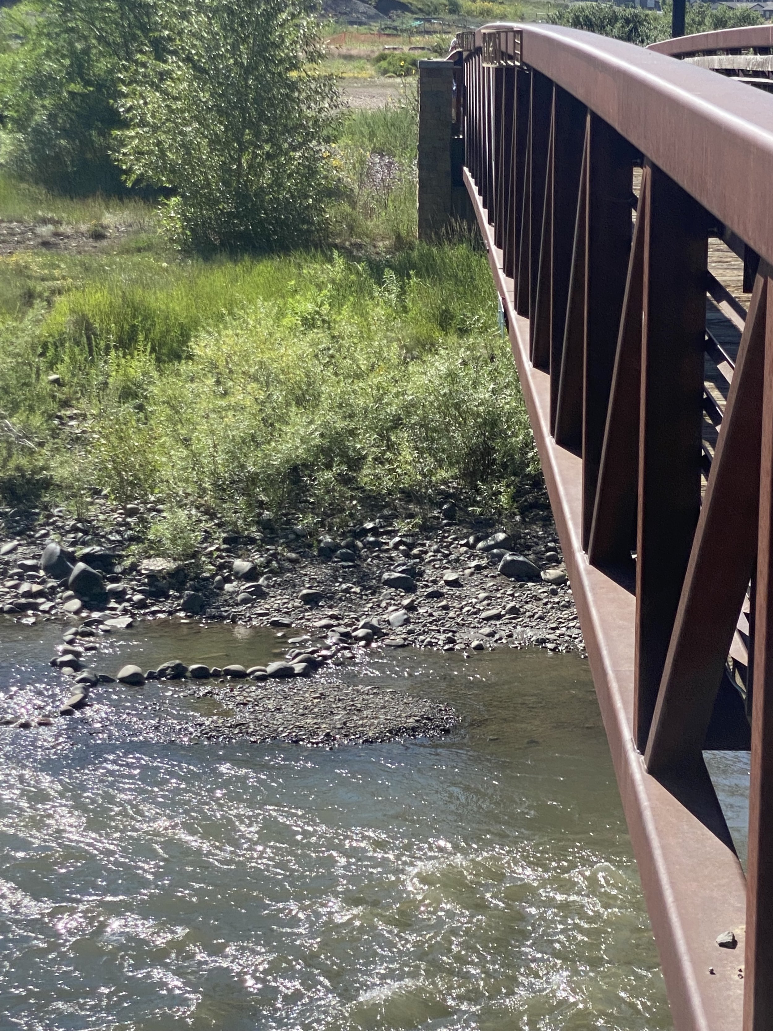 Bridge over the San Juan River near downtown Pagosa Springs.