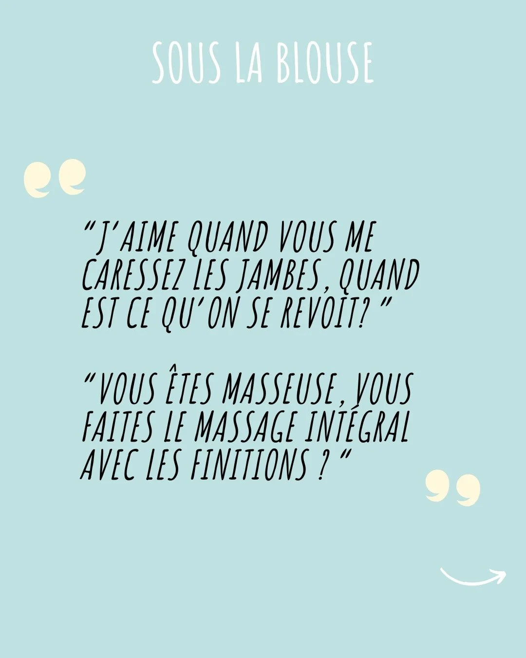 Des situations malheureusement beaucoup trop banales dans le m&eacute;tier de kin&eacute;sith&eacute;rapeute...

Si cela vous arrive vous avez le droit de refuser le soin et de renvoyer &agrave; un.e autre professionnel.le !

#harc&egrave;lement #san