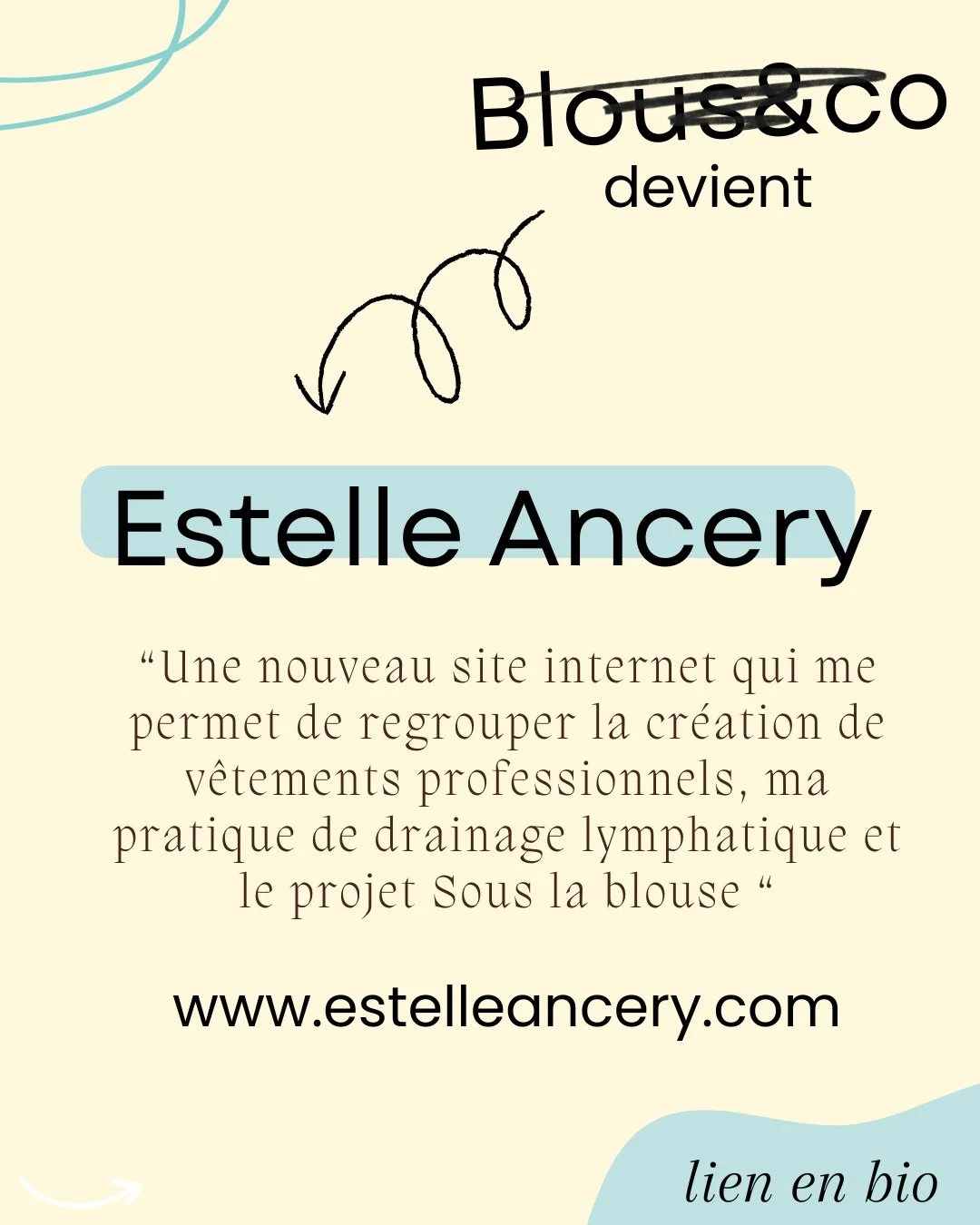 🎉 Nouveau site internet termin&eacute; 🎉

#Blousetco #Kin&eacute;sith&eacute;rapie #paramedic #ModeResponsable #MarqueFran&ccedil;aise #MadeInFrance #Entreprenariat #NewEcobrand #NewBrand #Ecoresponsable #MarqueEcoresponsable #osteopatia #podologia