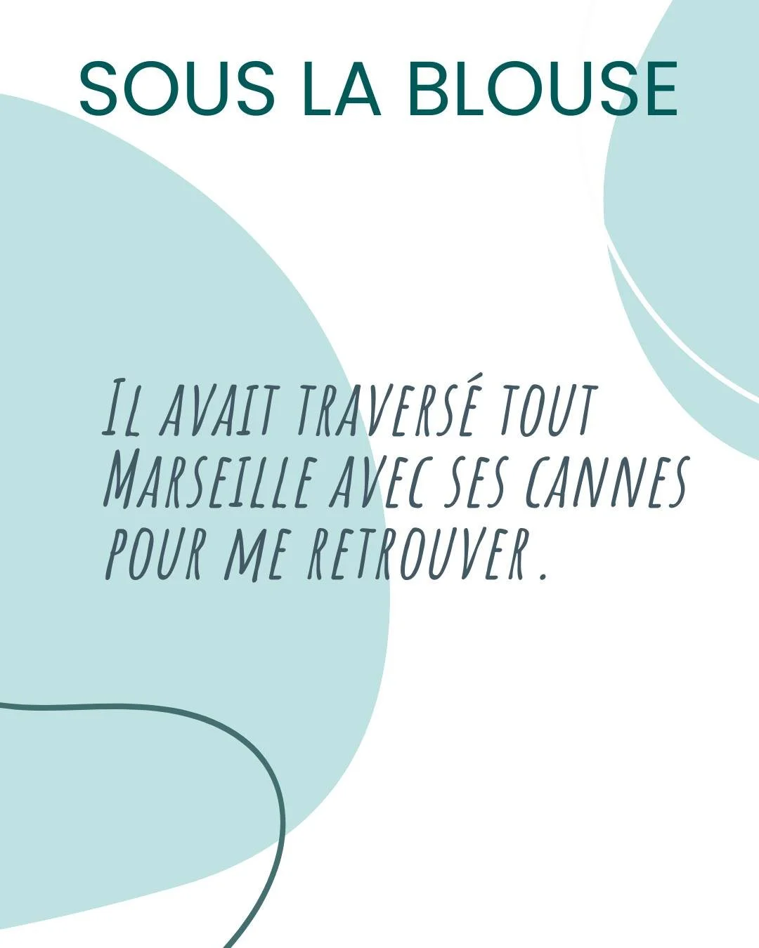 &quot;Il avait travers&eacute; tout Marseille avec ses cannes pour me retrouver...&quot;

___________________________

𝐴𝑝𝑝𝑒𝑙 𝑎̀ 𝑡𝑒́𝑚𝑜𝑖𝑔𝑛𝑎𝑔𝑒𝑠

Si jamais vous connaissez des personnes qui ont subi (stagiaires, coll&egrave;gues&hellip;)