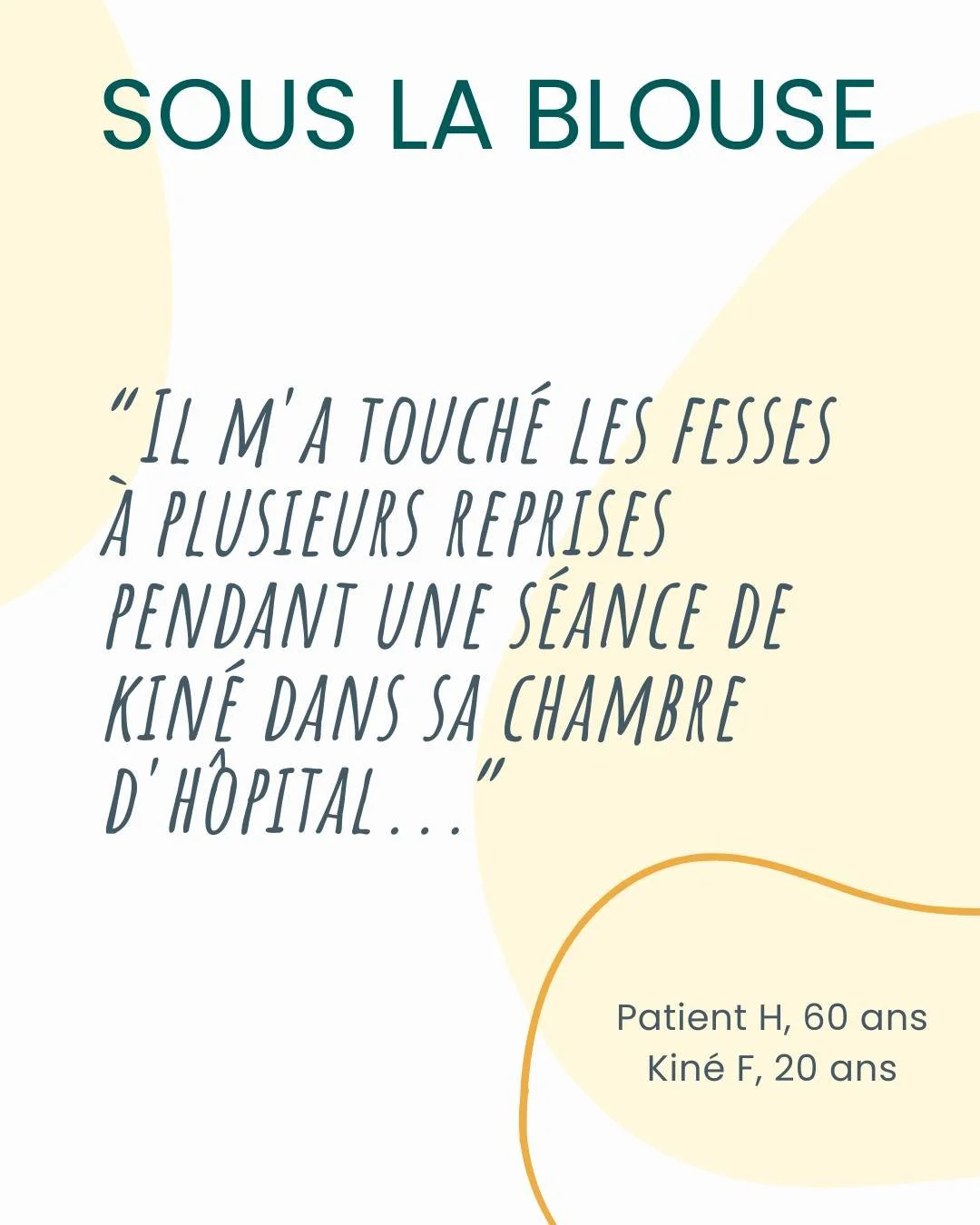 TW! : T&eacute;moignages de violences sex!stes et seksuelles

____________________________
𝐴𝑝𝑝𝑒𝑙 𝑎̀ 𝑡𝑒́𝑚𝑜𝑖𝑔𝑛𝑎𝑔𝑒𝑠
Si jamais vous connaissez des personnes qui ont subi (stagiaires, coll&egrave;gues&hellip;) ou si vous avez subi des vio