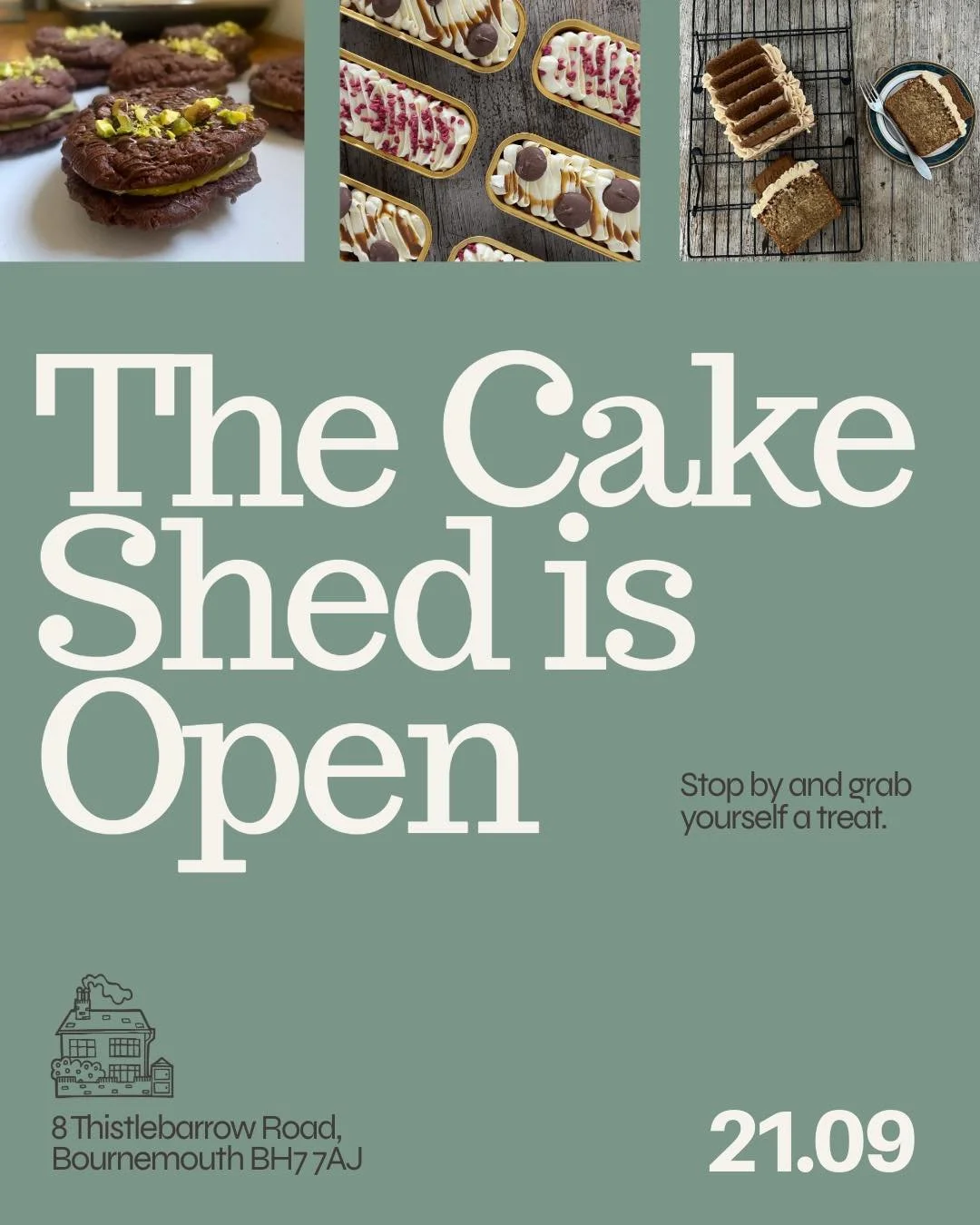 We are open again today for some more tasty treats. 

Come down and enjoy a Maple &amp; Pecan Cookie or a Loaded Brownie.  #cakeshed #thistlebarrowroad #cakeshedstthistlebarrow #esthersfavouritethings #cakeshedhonestybox #bournemouthbaker #bournemout