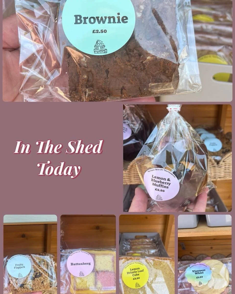 We still have some lovely treats in The Cake Shed today. 

Very limited stock though so if you are planning to visit sooner rather than later might be best. 

We will be open from 10 until dusk. 

#cakeshed #thistlebarrowroad #cakeshedstthistlebarrow