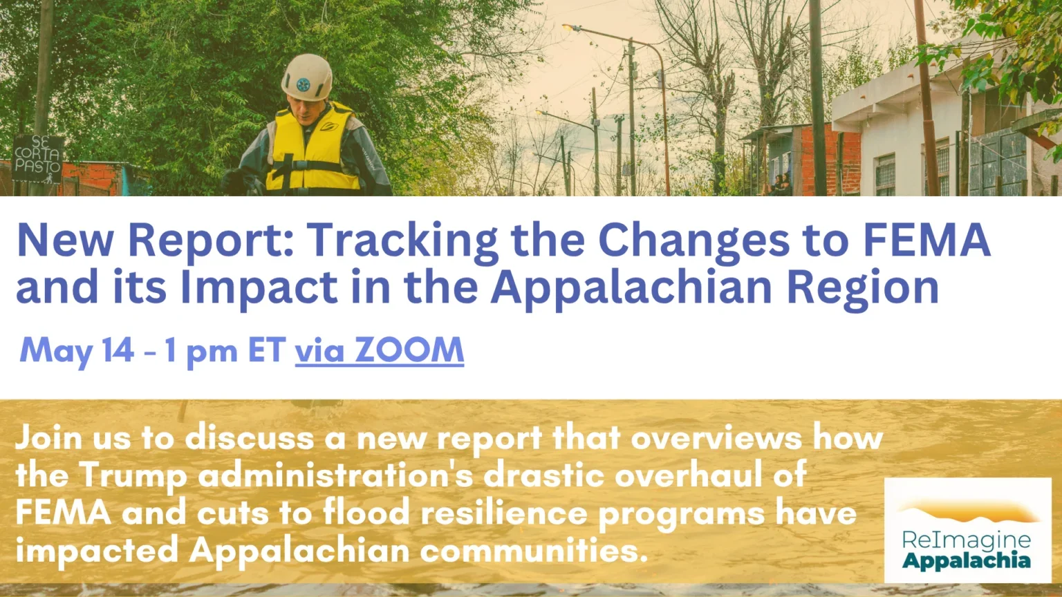 Webinar: Tracking the Changes to FEMA and its Impact in the Appalachian Region