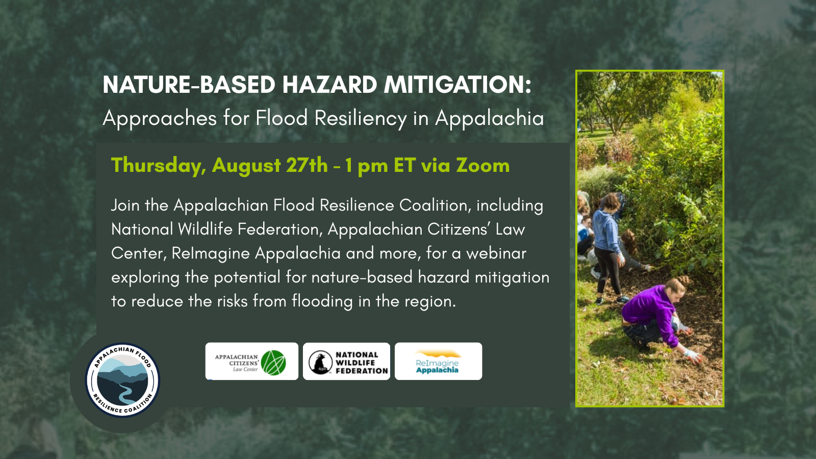 Nature Based-Hazard Mitigation: Approaches for Flood Resiliency in Appalachia