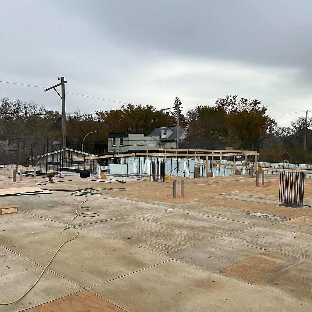 Morning views from the job site 👷&zwj;♀️☁️

#LocalDevelopment ##ReginaGrowth #CommunityBuilding