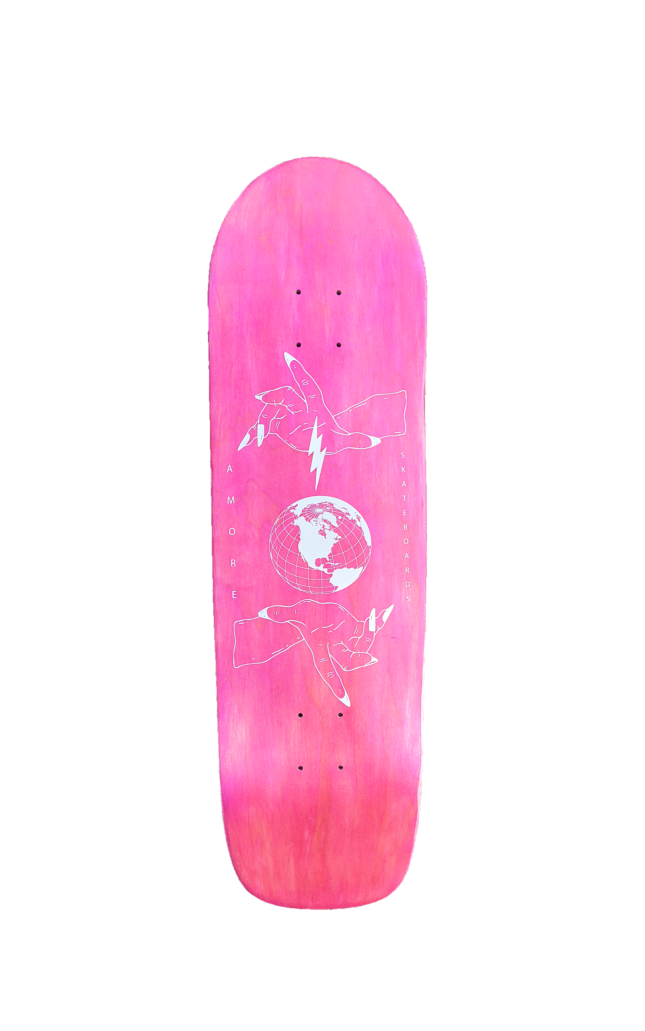 Glitter Hot Pink Deck // Shaped 9