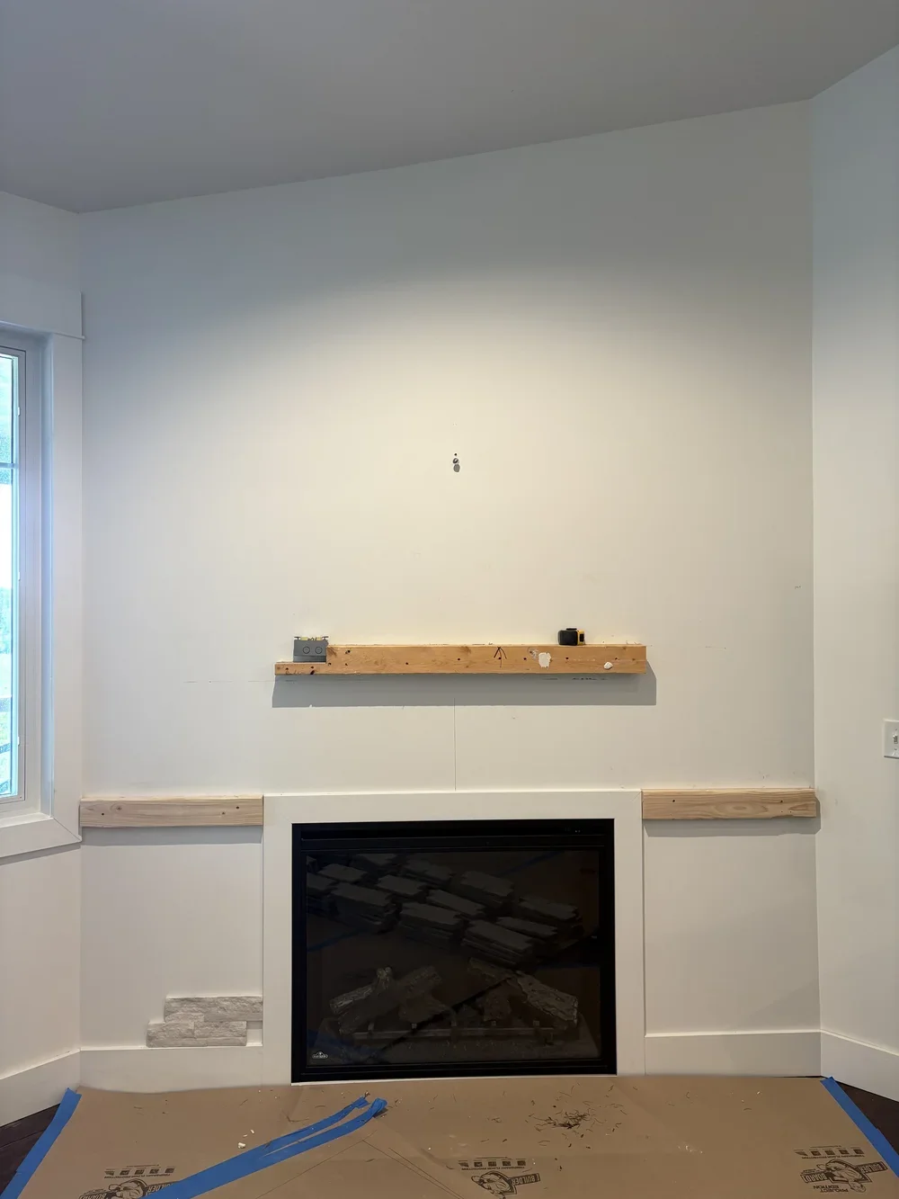 Fireplace Resurfacing in Hutchinson, KS, Salt City Construction.