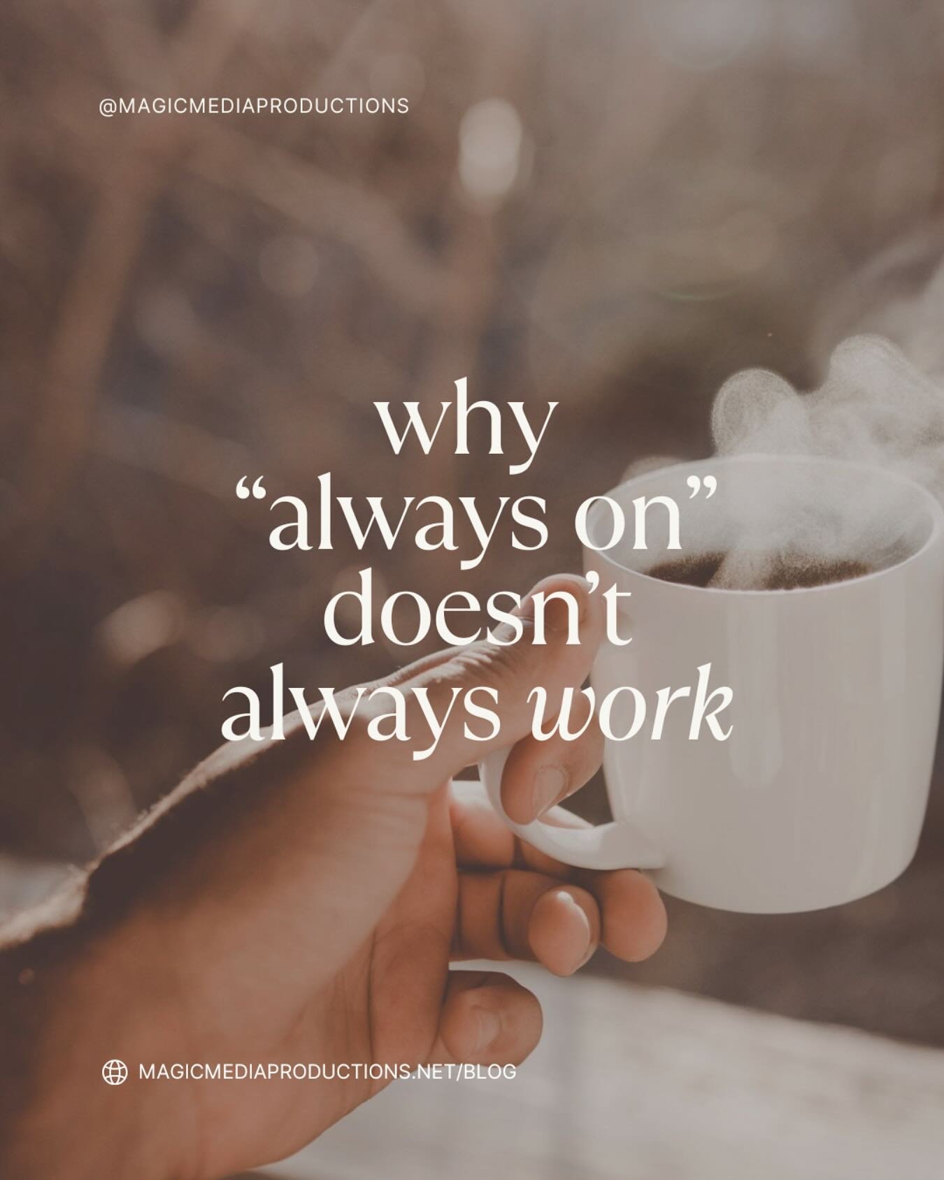 As former influencers ourselves, we know the pressure to be &ldquo;always on&rdquo; can feel like a badge of honor&hellip; at least, until it&rsquo;s crushing your creativity, your health, and your joy. The truth? Treating your brand like a 24/7 prod