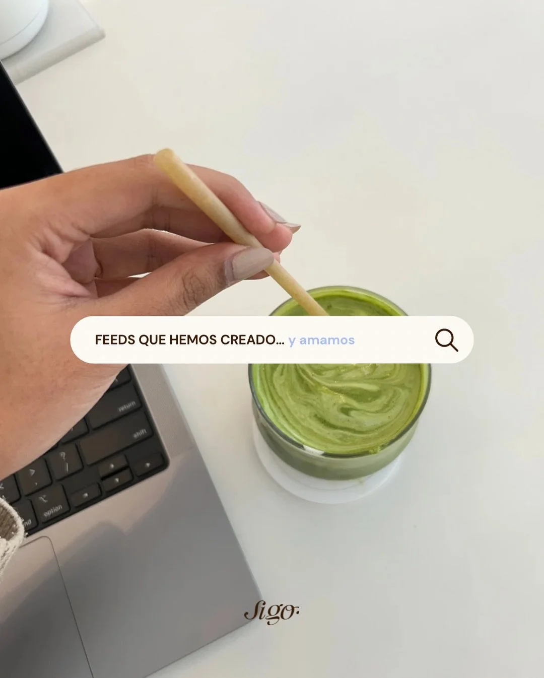 Nuestra meta no es entregarte un feed aesthetic si no que contenga contenido con prop&oacute;sito ✨ la buena presentaci&oacute;n tambi&eacute;n es importante pero no lo principal.

Un feed estrat&eacute;gicamente planeado transmite orden, intenci&oac