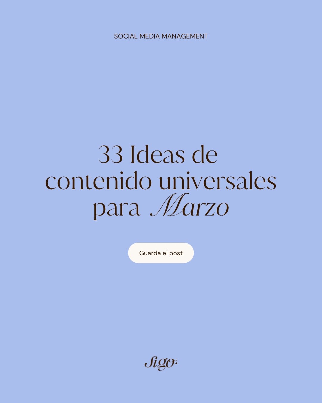 ‼️ Aqu&iacute; un reminder: Cada que vayas a subir una idea de contenido cuesti&oacute;nate &iquest;Est&aacute; idea aporta a mis objetivos, resuelve alguna duda de mi comunidad o aporta valor?

Est&aacute;s 33 ideas con prop&oacute;sito te ayudan a 