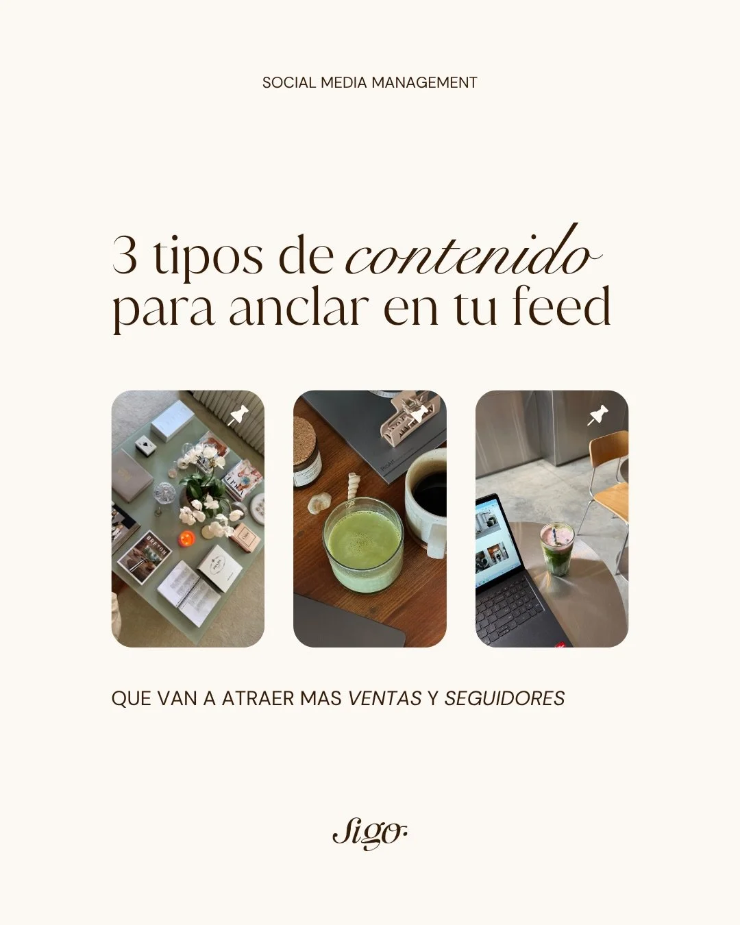 Tu feed no es solo fotos lindas 👀

Es tu carta de presentaci&oacute;n, tu argumento de venta y tu primer filtro de clientes.

Los posts que dejas anclados trabajan por ti todos los d&iacute;as:
atraen, explican que haces y venden&hellip; incluso cua