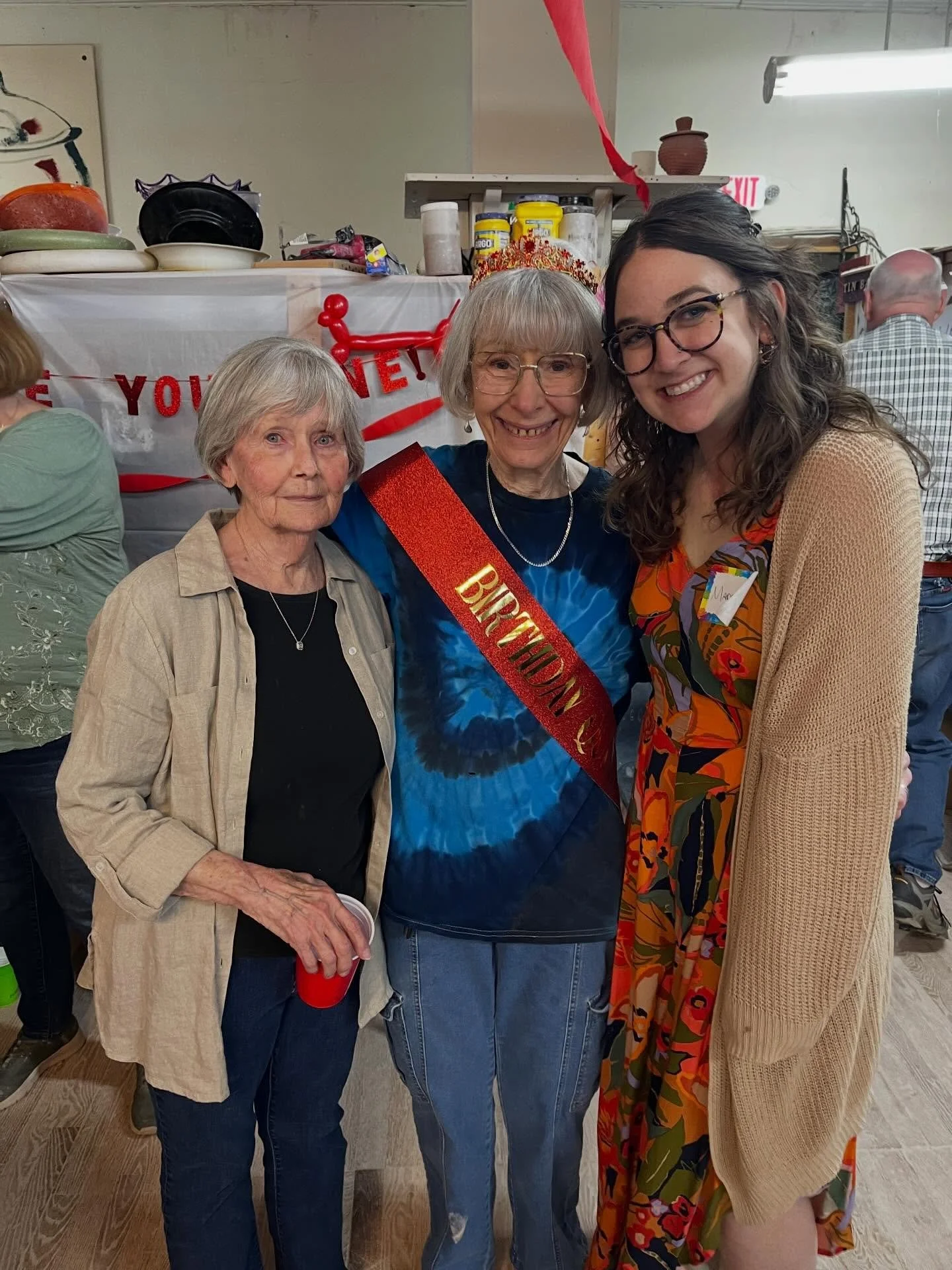 Feeling absolutely grateful for Manassas Clay, the two amazing owners, and the community covered in mud who came out to celebrate Jane&rsquo;s birthday this weekend 🥳🌻☕️