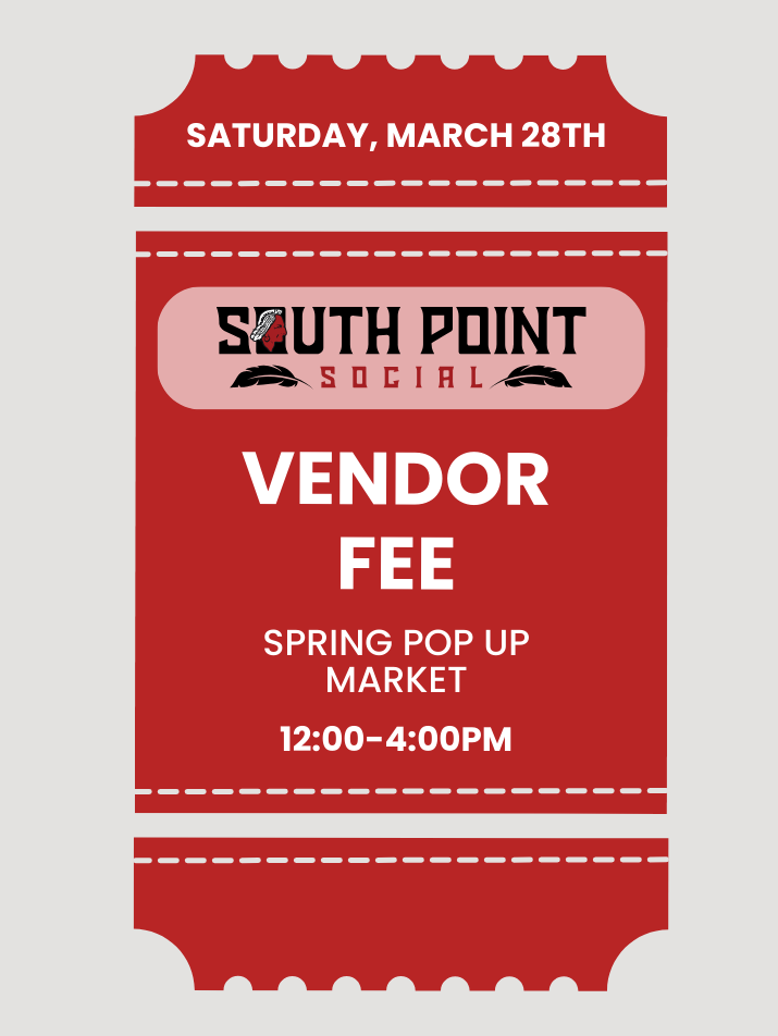 Vendor Fee - Spring Pop Up Market