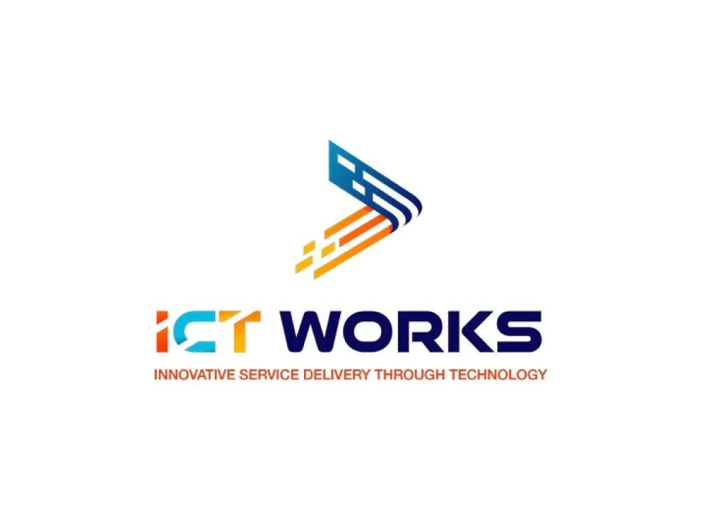 ICT Works logo with the slogan "Innovative Service Delivery Through Technology."