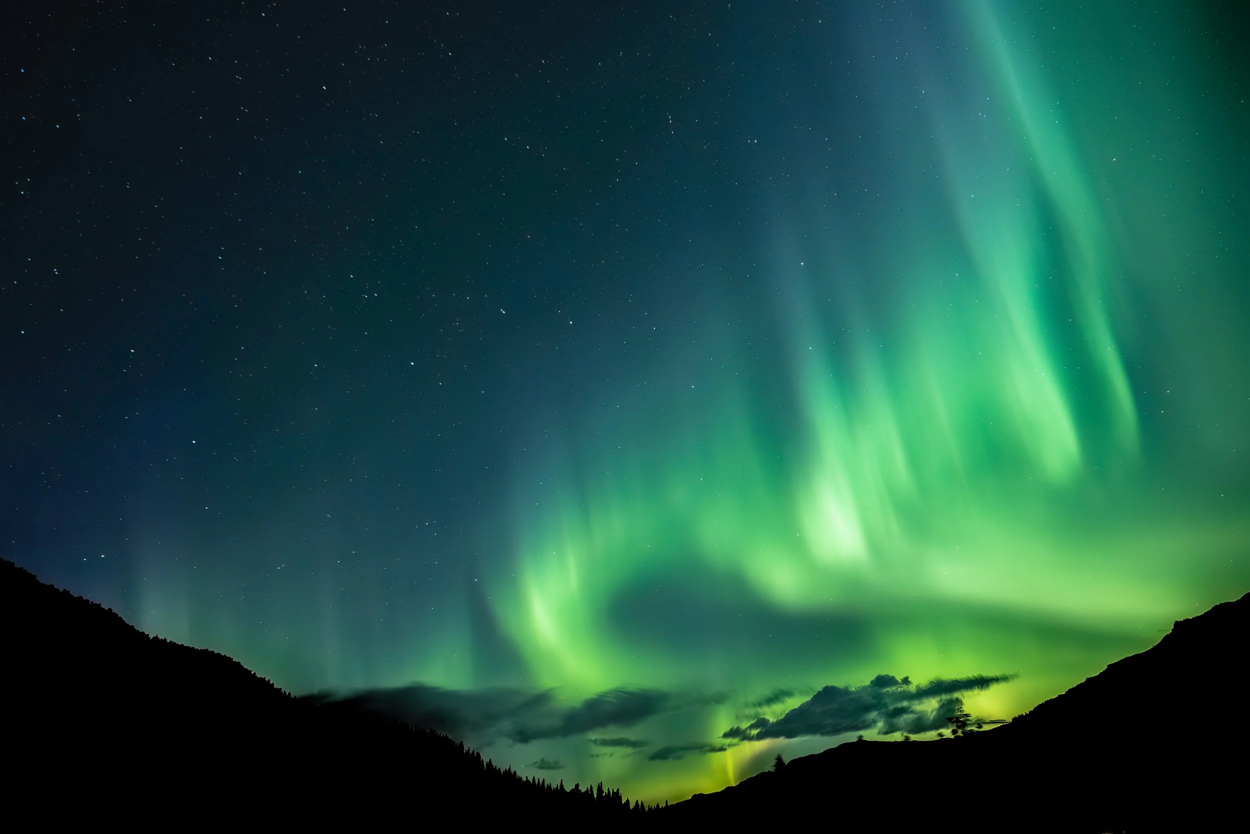 Northern Night Light - Acrylic Wall Art