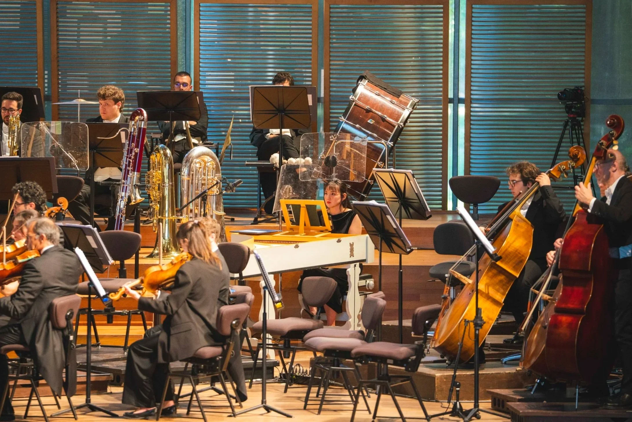 Performance with Filarmonica Arturo Toscanini ©MarcoBorrelli/MascaradeOpera