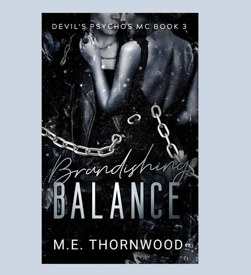 Cover of book with two people handcuffs and chains