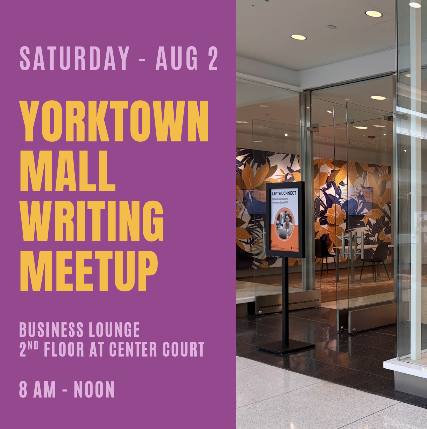 August Writing Meetup - Chicago Suburbs