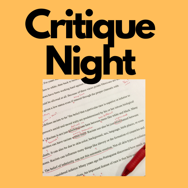 Critique/Brainstorm Session 