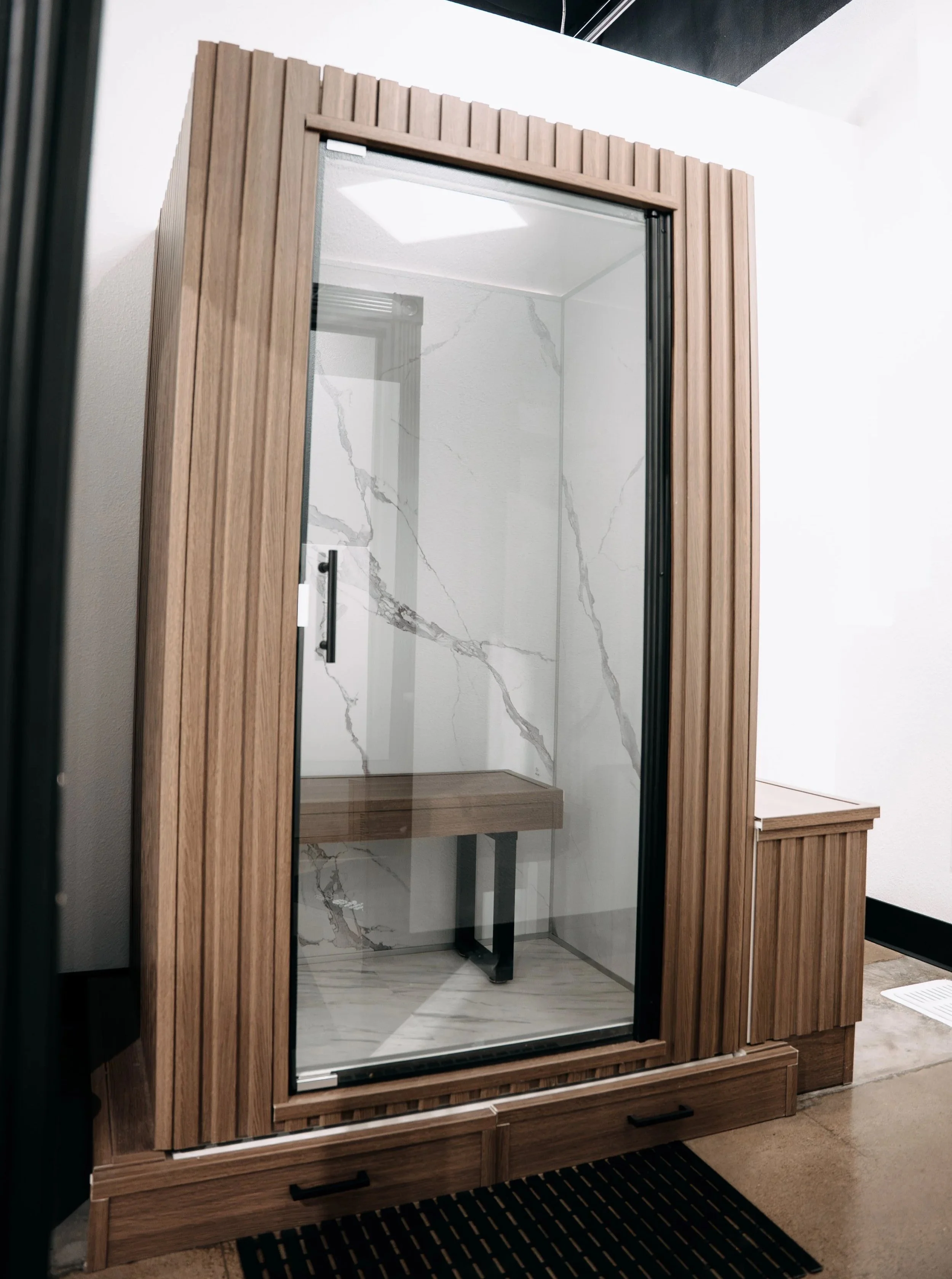 Steam Sauna at Total Bliss Wellness in South Reno Nevada