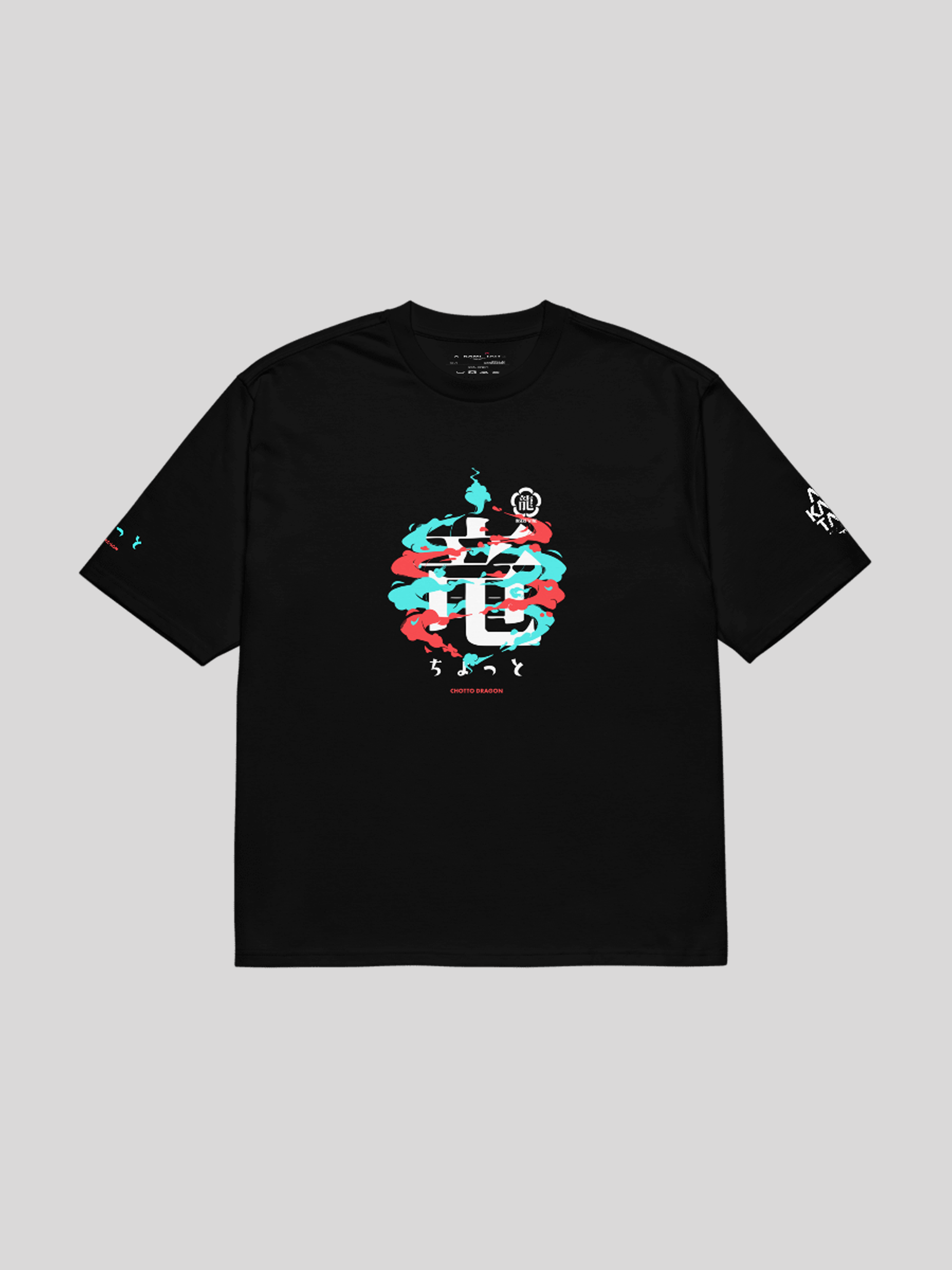 DELUXE OVERSIZED T-SHIRT BLACK