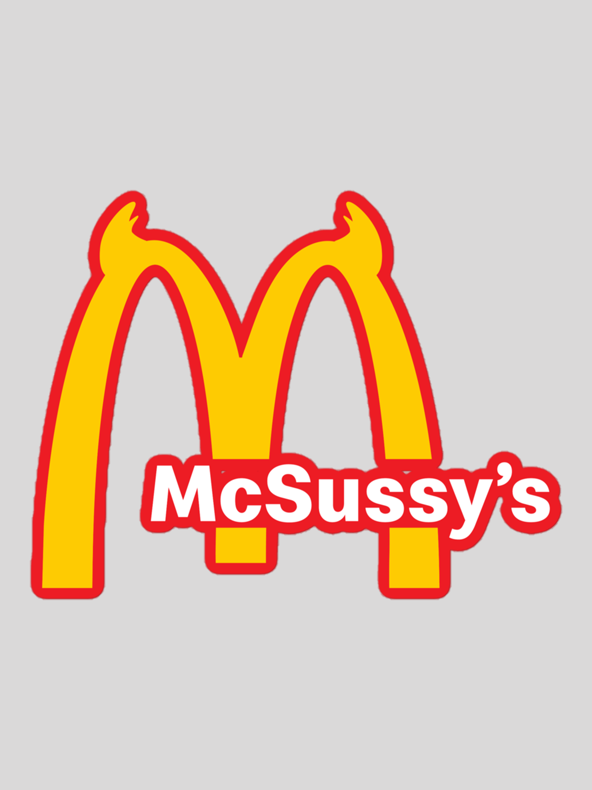 MCSUSSY STICKER WHITE