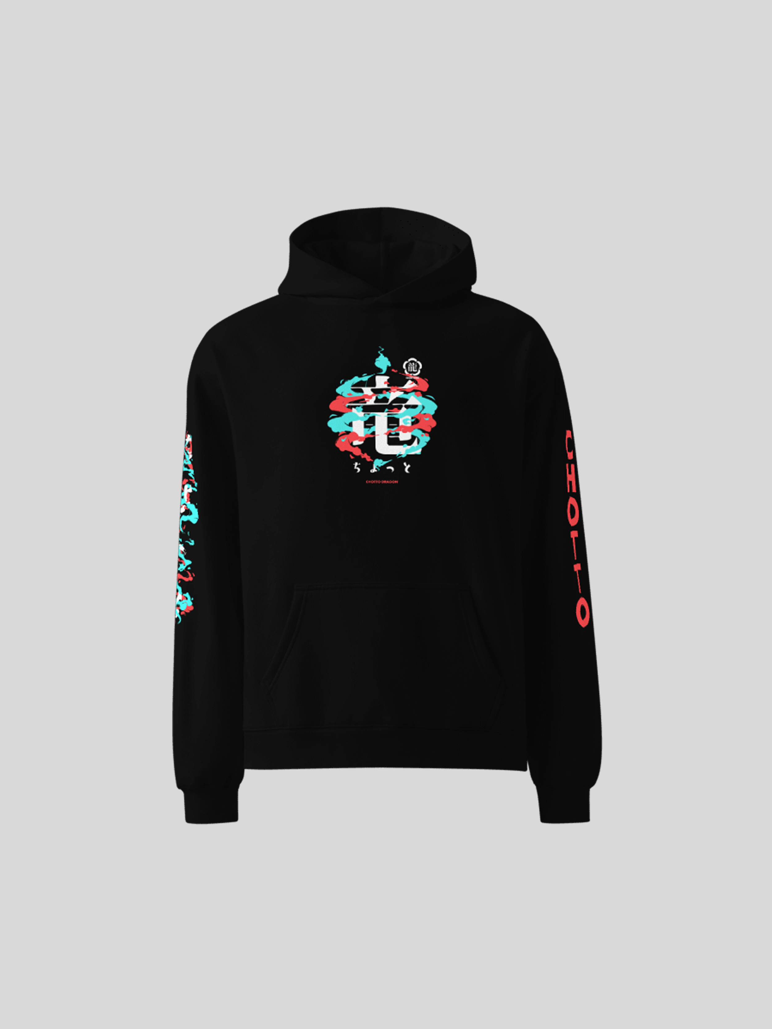 DELUXE OVERSIZED HOODIE BLACK