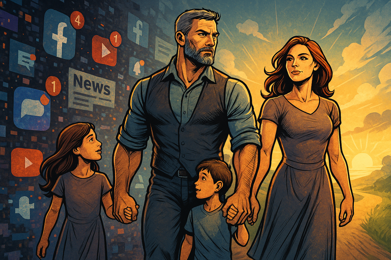 From Digital Chaos to Spiritual Clarity: A 3-Step Reset for Families