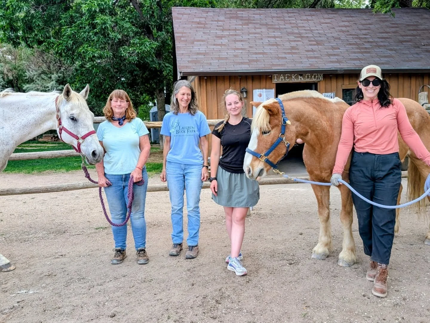 Volunteer Training For adaptive riding classes, and some horse care with leg washing this evening. Care of our animals and making sure our volunteers are staying refreshed in their knowledge, as well as bringing new volunteers in to help with our stu