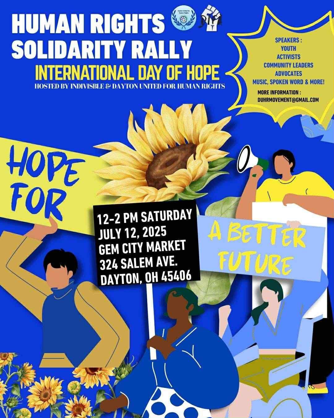 *Human Rights Solidarity Rally
