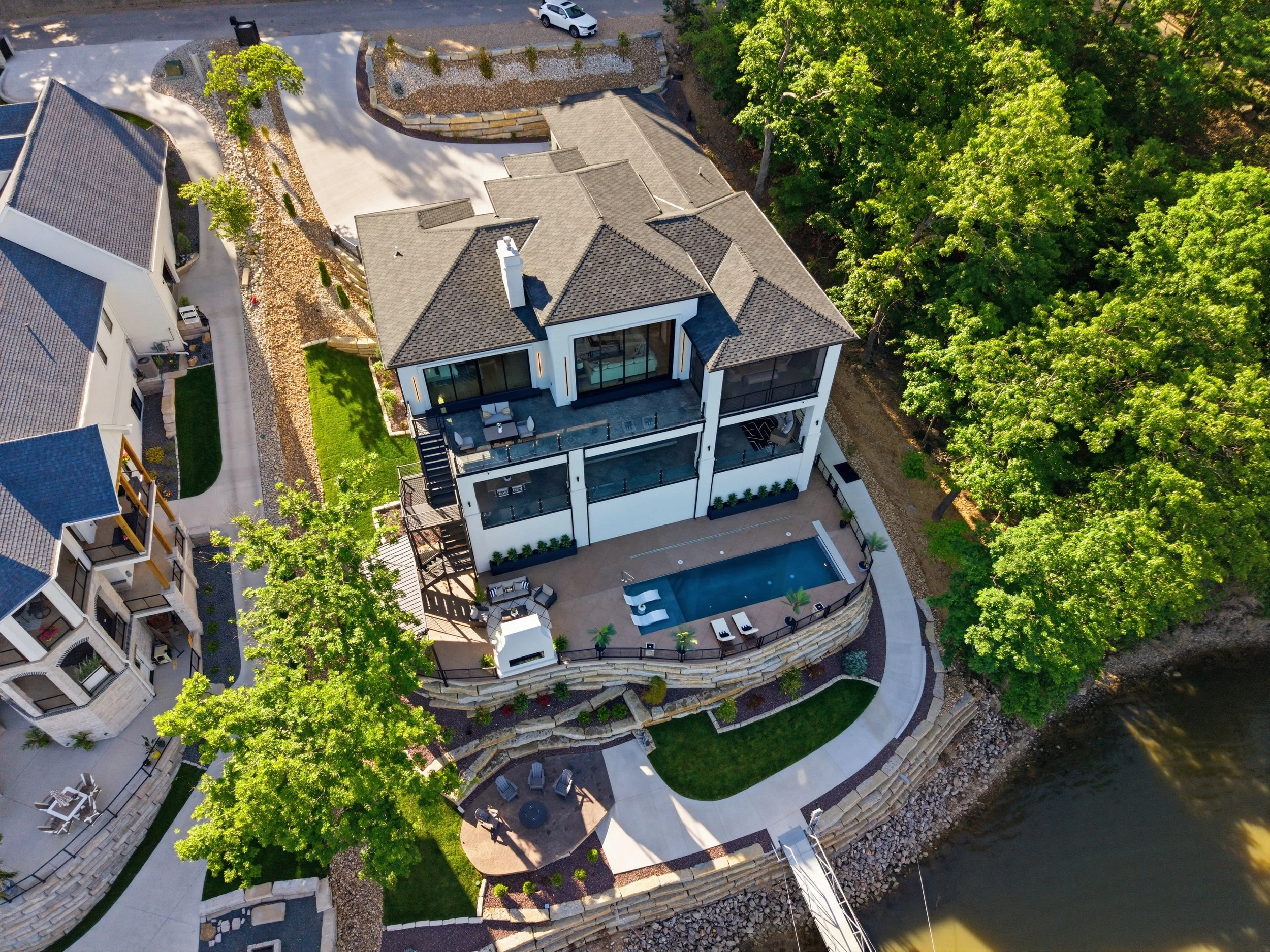 Drone real estate photo 