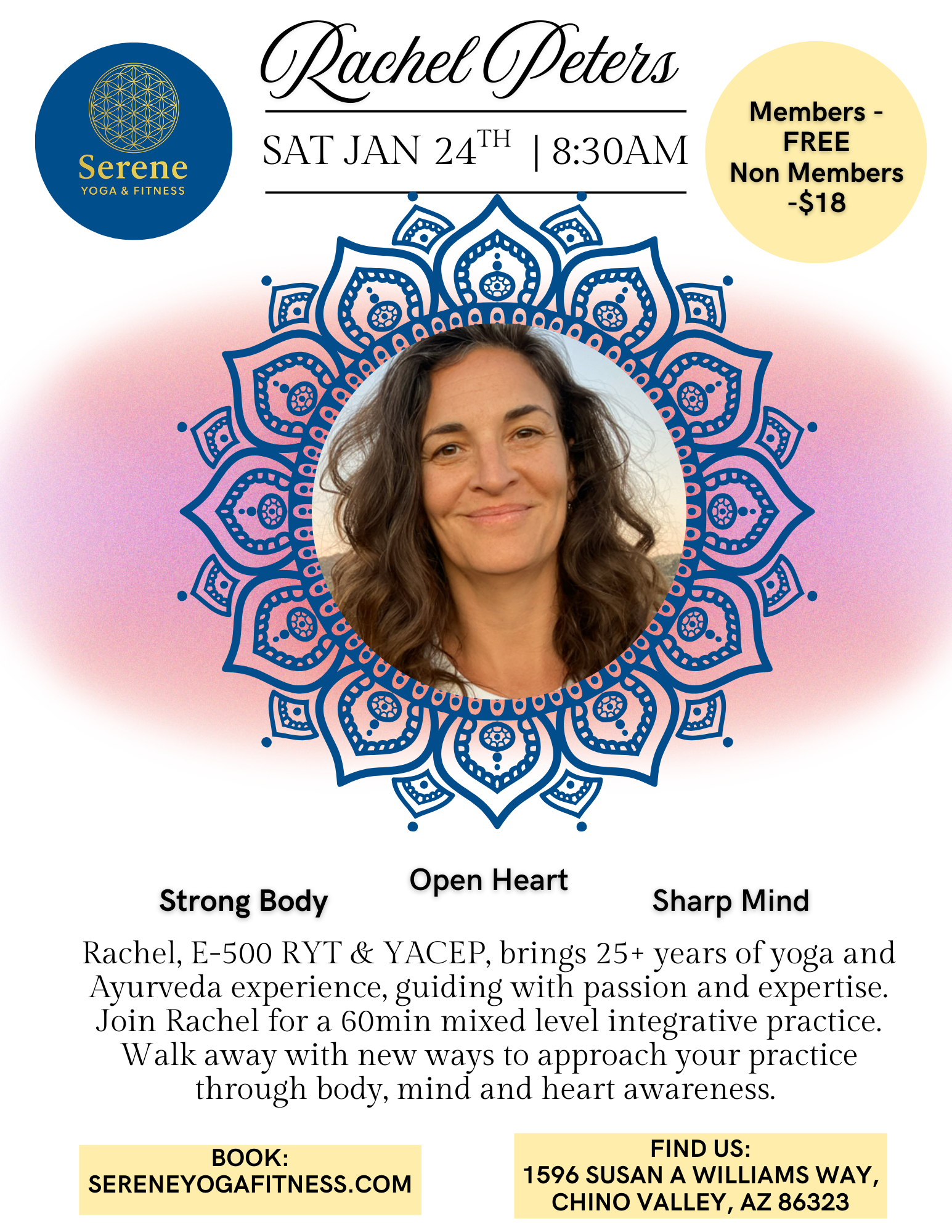 Yoga with Rachel Peters