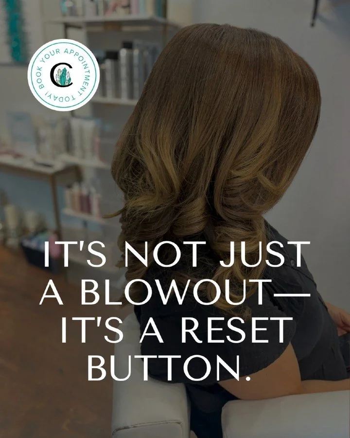 It&rsquo;s not just a blowout&mdash;it&rsquo;s a reset button. 💆&zwj;♀️✨

Come in frazzled from traffic, to-do lists, and Texas weather. Walk out glowing, polished, and ready to take on whatever&rsquo;s next.

Because sometimes self-care isn&rsquo;t