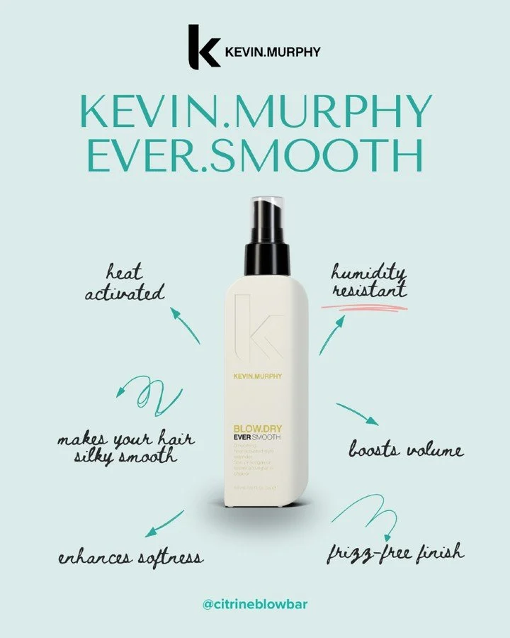 Meet your new blowout bestie: KEVIN.MURPHY EVER.SMOOTH. 💛✨

If you&rsquo;ve ever wondered how Jojo gets that silky, frizz-free, lasts-for-days finish&hellip; this is one of the secret weapons.

Here&rsquo;s why it&rsquo;s magic:
🔥 Heat-activated te